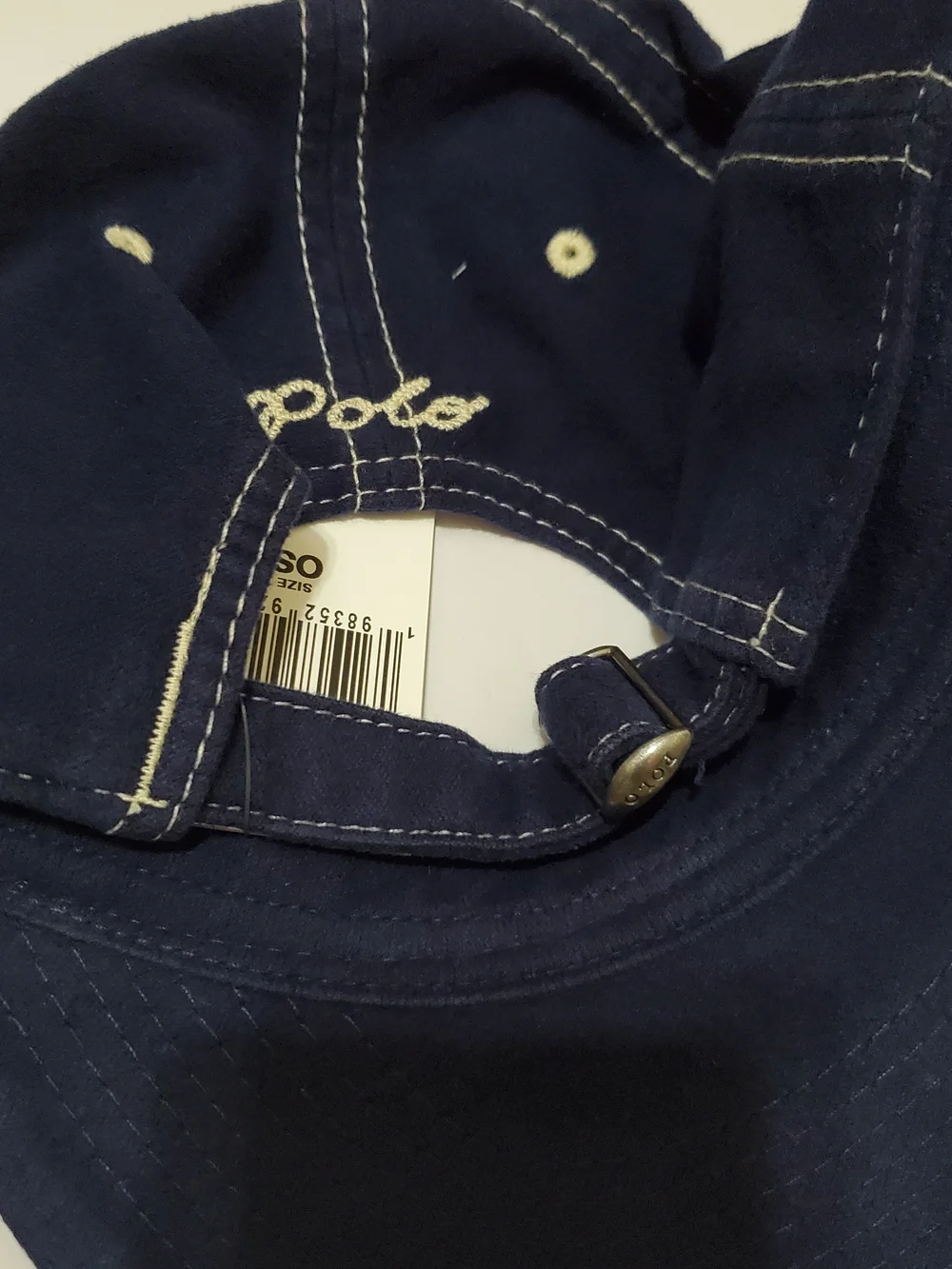 Polo Ralph Lauren Men's Felt-Patch Chamois Ball Cap Color Navy One Size